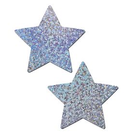 Pastease Stars Silver Glitter
