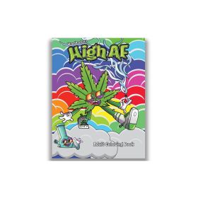 Wood Rocket High AF Coloring Book
