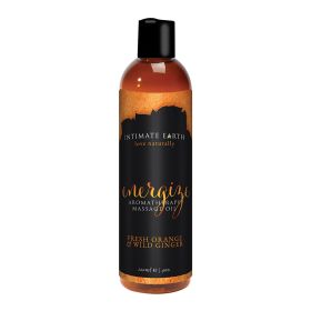 Intimate Earth Aromatherapy Massage Oil (Option: Energize 4oz)