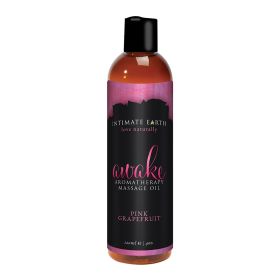 Intimate Earth Aromatherapy Massage Oil (Option: Awake 4oz)
