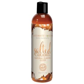 Intimate Earth Flavored Glide (Option: Salted Caramel 2oz)