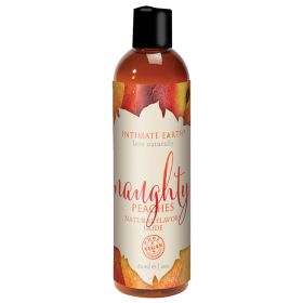 Intimate Earth Flavored Glide (Option: Naughty Peaches 2oz)