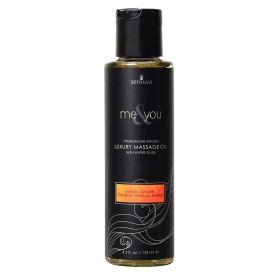 Sensuva Me & You Massage Oil (Option: Lemon Ginger)