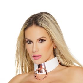 Coquette Pleasure Collar (Option: White)
