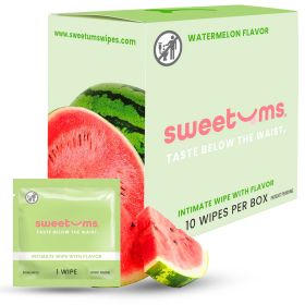 Sweetums Intimate Wipes (Option: Watermelon Flavor)