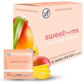Sweetums Intimate Wipes (Option: Mango Flavor)