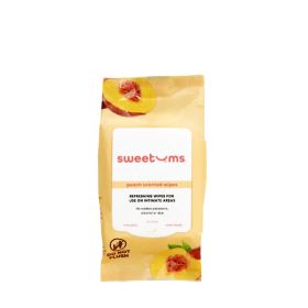 Sweetums Intimate Wipes (Option: Peach Scented)