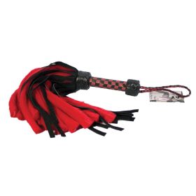 Suede and Fluff MINI Flogger (Option: 18")