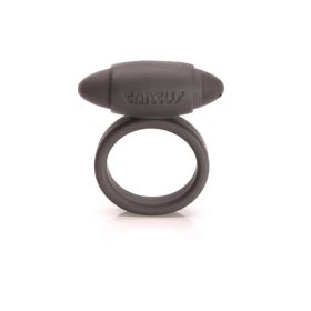 Tantus Vibrating Super Soft C-Ring (Option: Black)