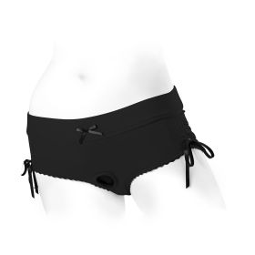 SpareParts Sasha Harness Black/Black Nylon (Option: XL)