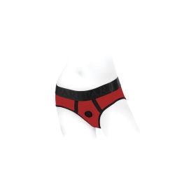 SpareParts Tomboi Harness Red/Black Nylon (Option: 4X)