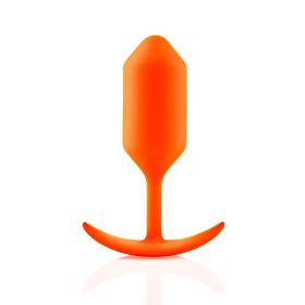 B-Vibe Snug Plug (Option: 3 (L) - Orange)