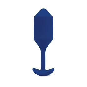 B-Vibe Vibrating Snug Plug 4 (XL) (Option: Navy)