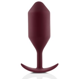 B-Vibe Snug Plug (Option: 5 (XXL) - Dark Red)