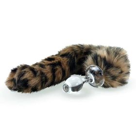 Crystal Delights Minx Tail Plug (Option: Leopard)