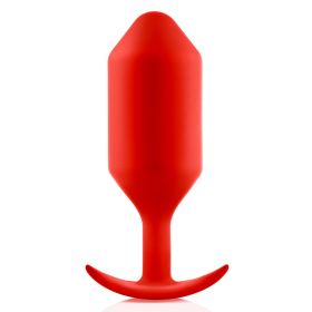 B-Vibe Snug Plug (Option: 6 (XXXL) - Red)