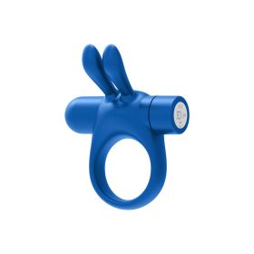 FORTO Vibrating Bunny C-Ring (Option: Blue)