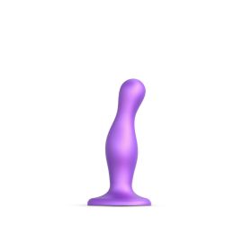 Strap-On-Me Curvy Plug Dil Metallic Purple (Option: Medium)