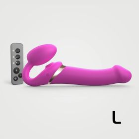 Strap-On-Me Multi-Orgasm Large Bendable Strap-On (Option: Fuchsia)