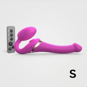 Strap-On-Me Multi-Orgasm Small Bendable Strap-On (Option: Fuchsia)