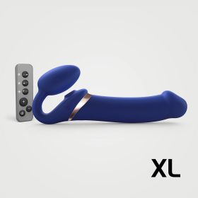 Strap-On-Me Multi-Orgasm XL Bendable Strap-On (Option: Blue)